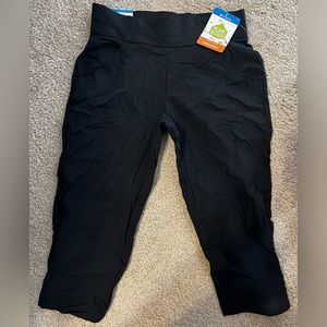 Black Columbia Active Fit Exercise Capri - XS